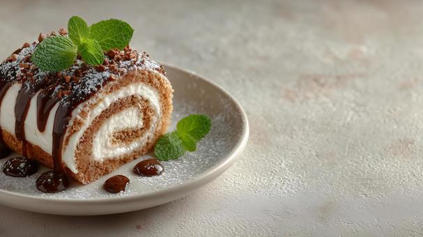 ロールケーキ ロールケーキの写真