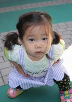 女の子 女の子の写真
