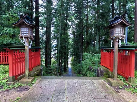 東山白山神社 東山白山神社 東山白山神社,高山,岐阜の写真素材