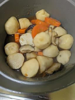 美味しい母の味 美味しい母の味 煮物,里芋,ホクホク料理の写真素材