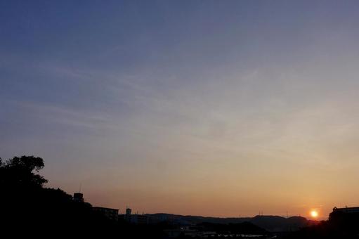 住宅街の夜明け~夏~316 住宅街の夜明け~夏~316の写真