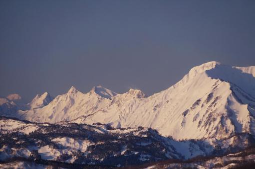雪山 雪山 雪山,雪景色,銀世界の写真素材