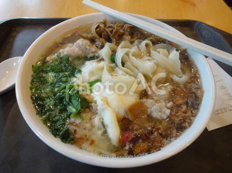 マレーシアの有名料理　ミーフンクエイ マレーシア料理,シンガポール料理,旅行の写真素材