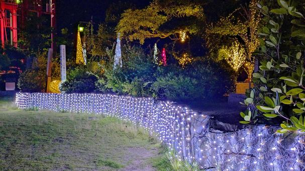 光と影が織りなす今治の夜景-10 愛媛県,今治市,今治港の写真素材