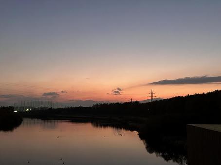 秋の風景 モエレ沼公園,札幌市,北海道の写真素材