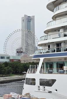 風景 横浜 みなとみらい 風景 横浜 みなとみらい 乗り物,神奈川県,横浜の写真素材