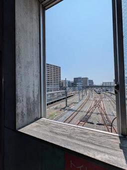 Photo, kasukabe station, electric train, station, 