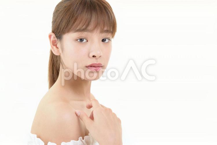 スキンケアイメージ スキンケア,美容,保湿の写真素材