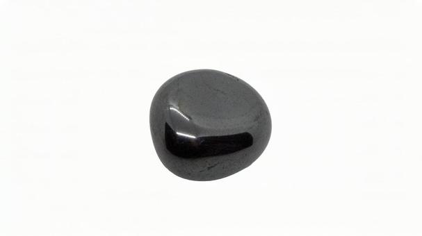 Hematite Tumble Stone (Transparent Background), JPG