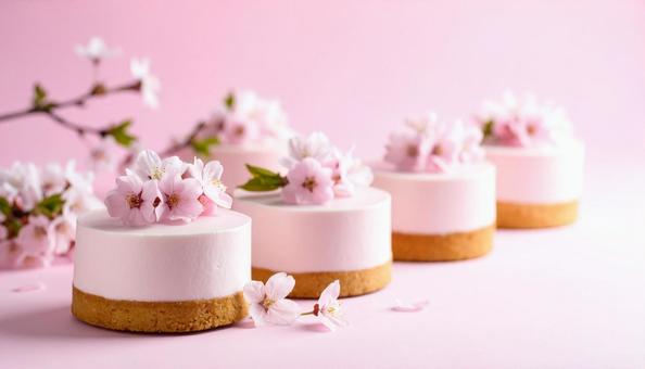 桜モチーフが彩る甘い季節感 桜モチーフが彩る甘い季節感の写真