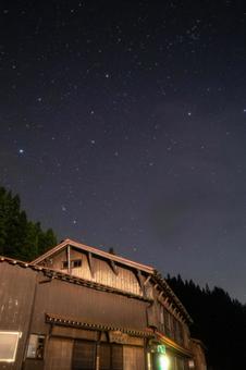 夏の夜空 夏の夜空 星,星景,星空の写真素材