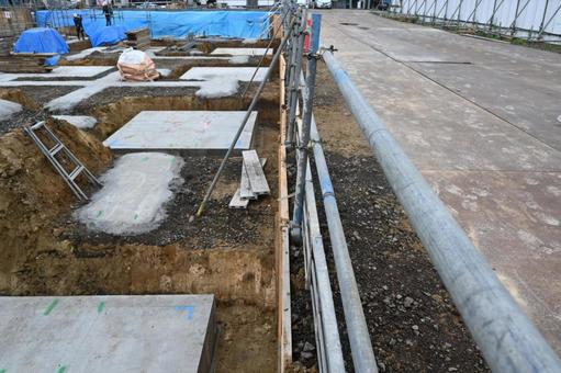 工事現場 工事現場の写真