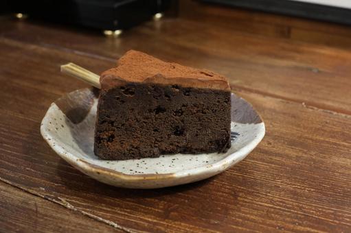 和好珈琲店のガトーショコラ 和好珈琲店のガトーショコラの写真