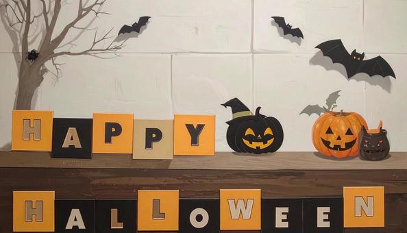 HappyHalloweenの文字 HappyHalloweenの文字の写真