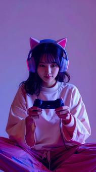 ゲーマー女子 ゲーマー女子の写真