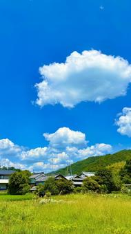 田舎の空 田舎の空の写真