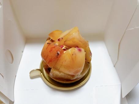 桃のタルト デザート 食べ物 桃のタルト デザート 食べ物 タルト,食べ物,ももの写真素材