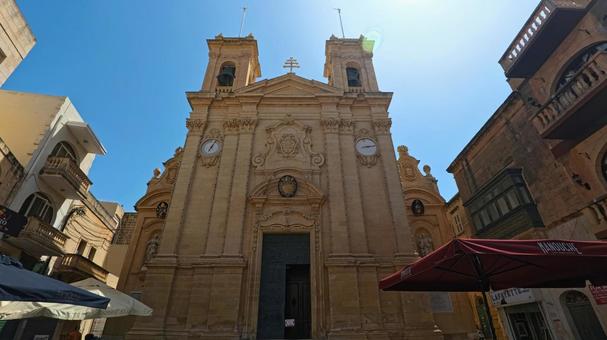 マルタの街並み② 空,街並み,旅の写真素材