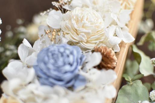 可愛らしいお花のBOX 可愛らしいお花のBOX お花,花,フラワーの写真素材