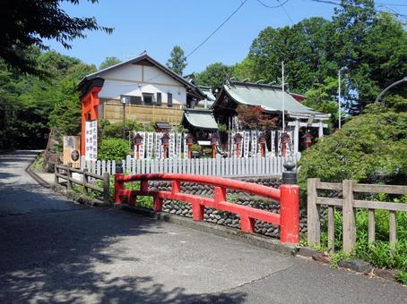 犬山　三光稲荷神社 三光稲荷神社,犬山城,inuyamaの写真素材