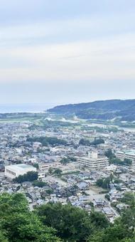 新潟県村上市の街並み2 新潟県村上市の街並み2 新潟県,新潟,村上市の写真素材