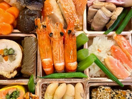 日本伝統のお正月のおせち料理 日本伝統のお正月のおせち料理 おせち,お重,正月の写真素材