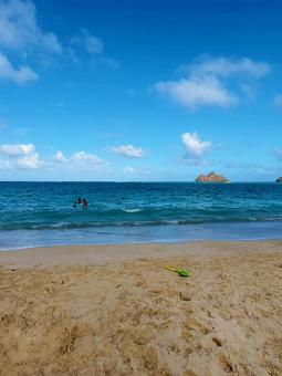 ハワイ　ビーチ　海岸の写真