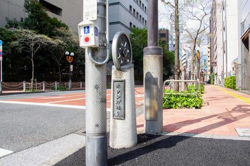 新橋赤レンガ通り 新橋赤レンガ通りの写真