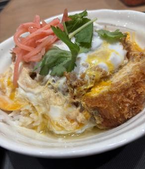 カツ丼 カツ丼,丼,たっぷりの写真素材