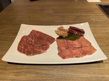 Photo, meat, assorted, grilled meat, 