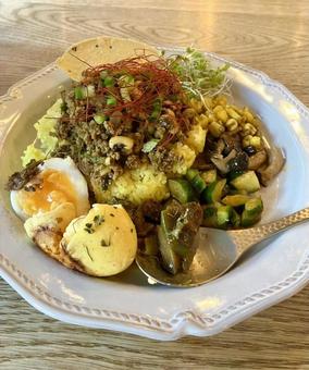 スパイスカレーの写真