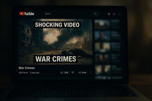 衝撃映像の戦争犯罪の写真