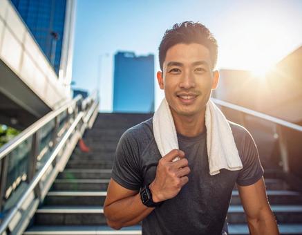 夏の階段トレーニング 夏の階段トレーニングの写真