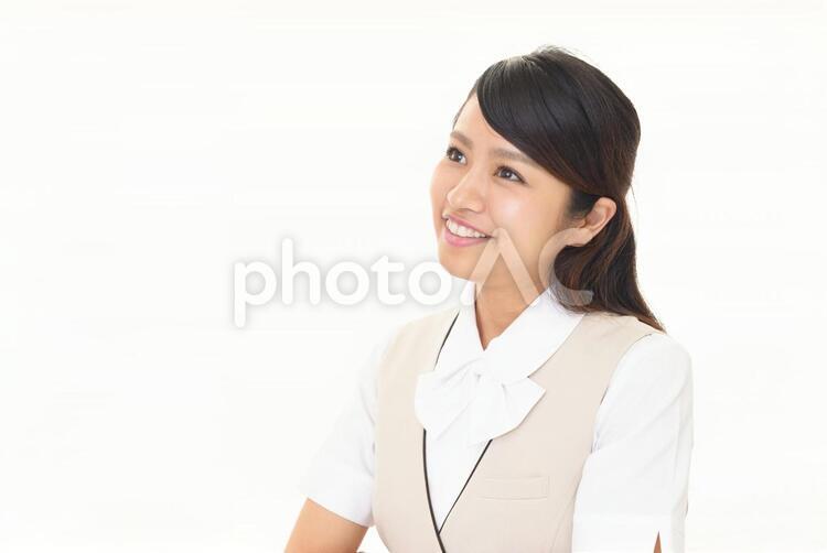 笑顔のビジネスウーマン 女性,ビジネスウーマン,女の写真素材