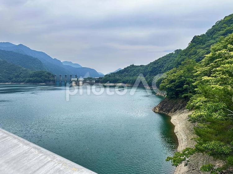 池原ダム　いけはらダム 池原ダム,奈良県吉野郡下北山村,発電用ダムの写真素材