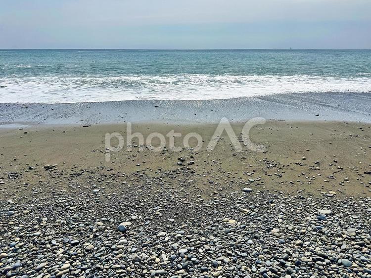 新宮市　王子ヶ浜　海　太平洋 波,波打ち際,御手洗の写真素材