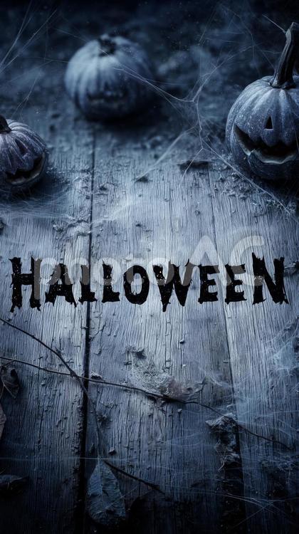 暗闇の霧とハロウィンホラーかぼちゃの恐怖 暗闇,霧,ハロウィンの写真素材
