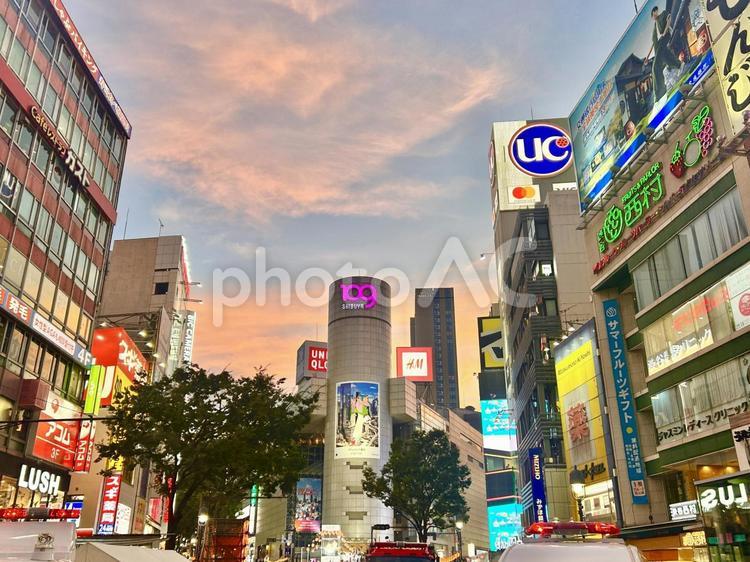 楽しい街　渋谷 楽しい,街,サブカルチャーの写真素材