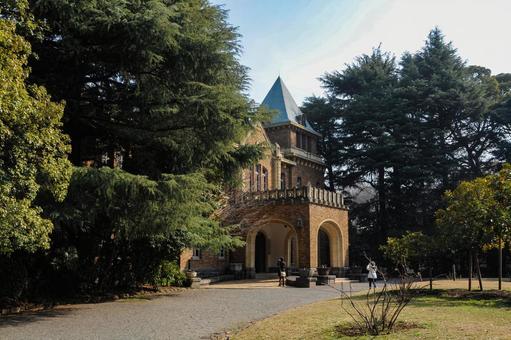 駒場公園の旧前田家本邸洋館 旧前田家本邸,駒場公園,洋館の写真素材