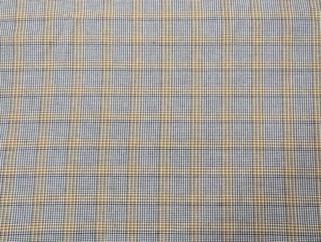 ブラウン系グレンチェック地２ 布,生地,チェックの写真素材