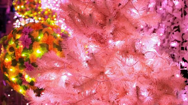 御殿場高原時之栖のイルミネーション　73 イルミネーション,夜景,ライトアップの写真素材