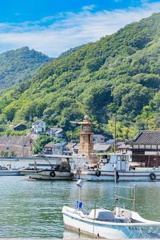 広島県　鞆の浦 鞆の浦,福山,広島の写真素材