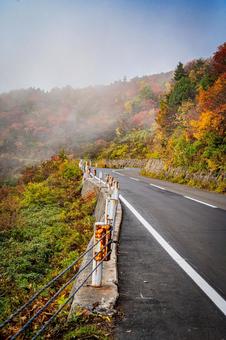 福島県　磐梯吾妻スカイラインの風景 磐梯吾妻スカイライン,福島,福島県の写真素材