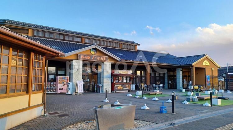 道の駅きつれがわの外観 道の駅きつれがわ,外観,喜連川温泉の写真素材