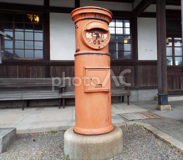 【風景写真】懐かしい郵便ポスト 自然,風景,風景写真の写真素材