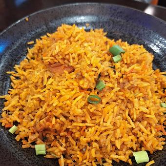 ビリヤニ ビリヤニ,米,バスマティ米の写真素材