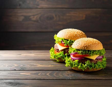 ハンバーガー ハンバーガーの写真