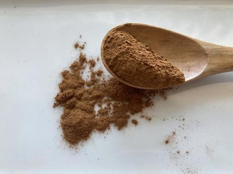 Photo, cinnamon, powder, spices, 