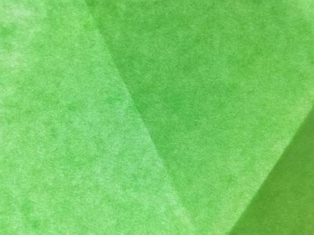 和紙　重ねた鮮やかなグリーン 和紙,紙,壁紙の写真素材