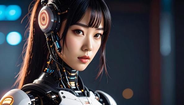 戦士・兵士型サイボーグ(日本人女性) 戦士・兵士型サイボーグ(日本人女性)の写真